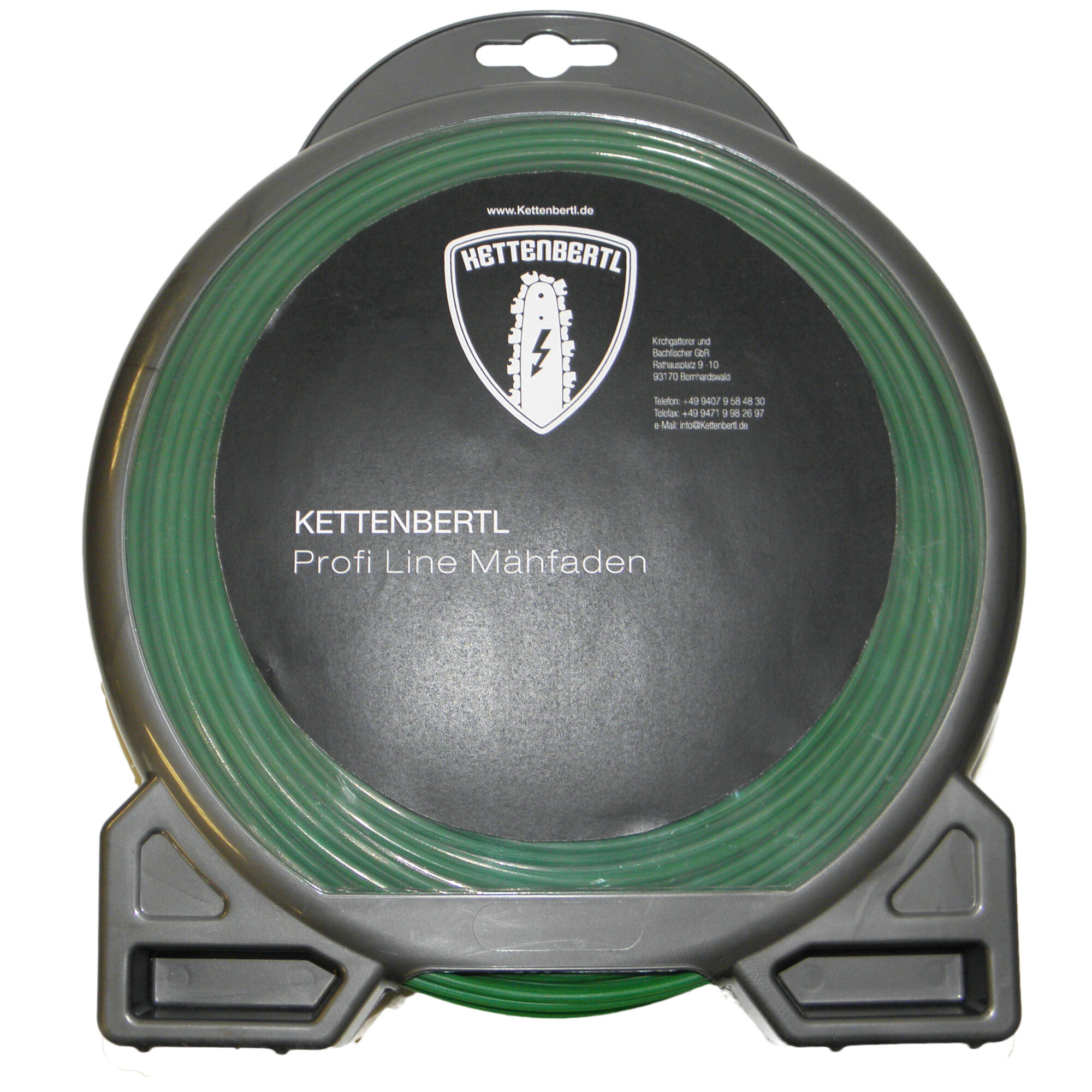 Mähfaden Trimmerfaden Ersatzfaden Kettenbertl Profi Line Max Resistance Square 2,0 mm Länge: 110 m