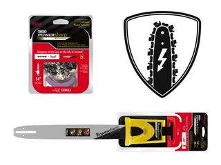 Oregon PowerSharp Starterset für Motorsäge HOMELITE Bandit BCS35 30 cm Schwert 3/8 1,3 mm