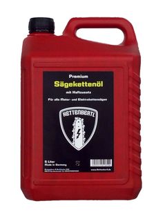Kettenbertl Premium Sägekettenhaftöl Sägekettenöl mit Haftzusatz 5l Kanister