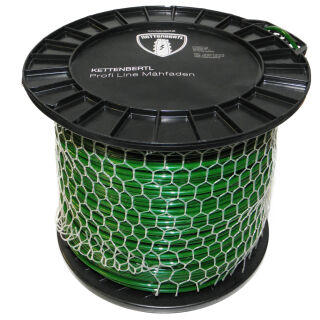 Mähfaden Trimmerfaden Ersatzfaden Kettenbertl Profi Line Max Resistance 2,7 mm Länge: 280 m Spule