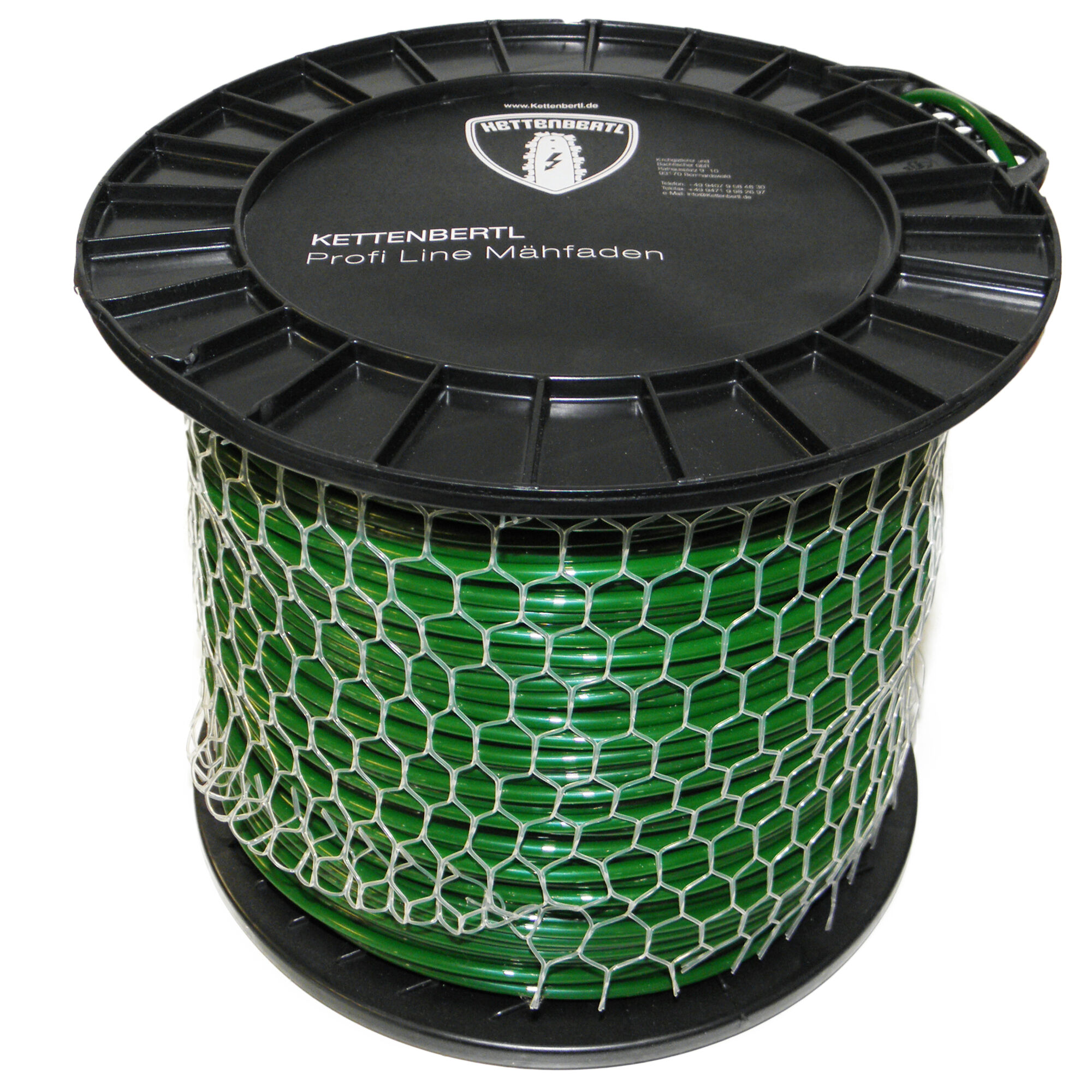 Mähfaden Trimmerfaden Ersatzfaden Kettenbertl Profi Line Max Resistance 2,7 mm Länge: 280 m Spule